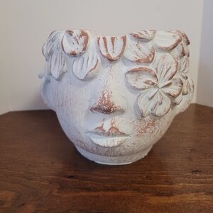 Nib 47th And Main Baby Cement 6" Planter